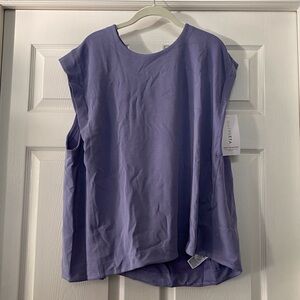 Athleta Lavender Muscle Tee